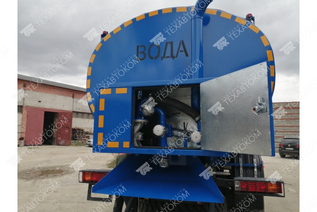 Автоцистерна АЦПТ-10 шасси SHACMAN X3000 (SX32586V385) 6x6